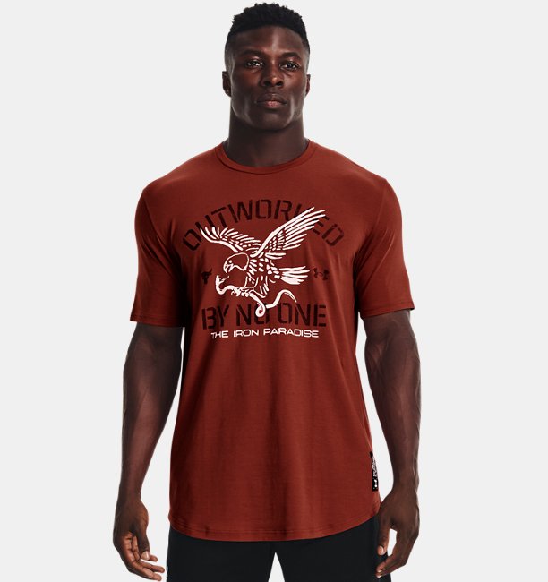 UAプロジェクトロック ショートスリーブ Tシャツ アウトワーク（トレーニング/MEN）
